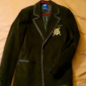 Harry Potter velvet blazer hot topic exclusive collection hogwarts coat